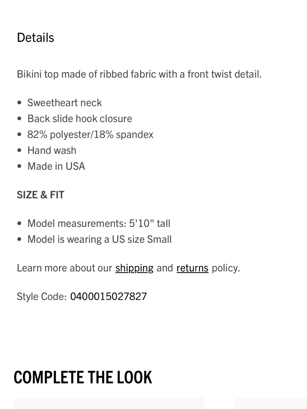 Beach Riot Black Ruffle Knot Bikini Set - Picture 7 of 10